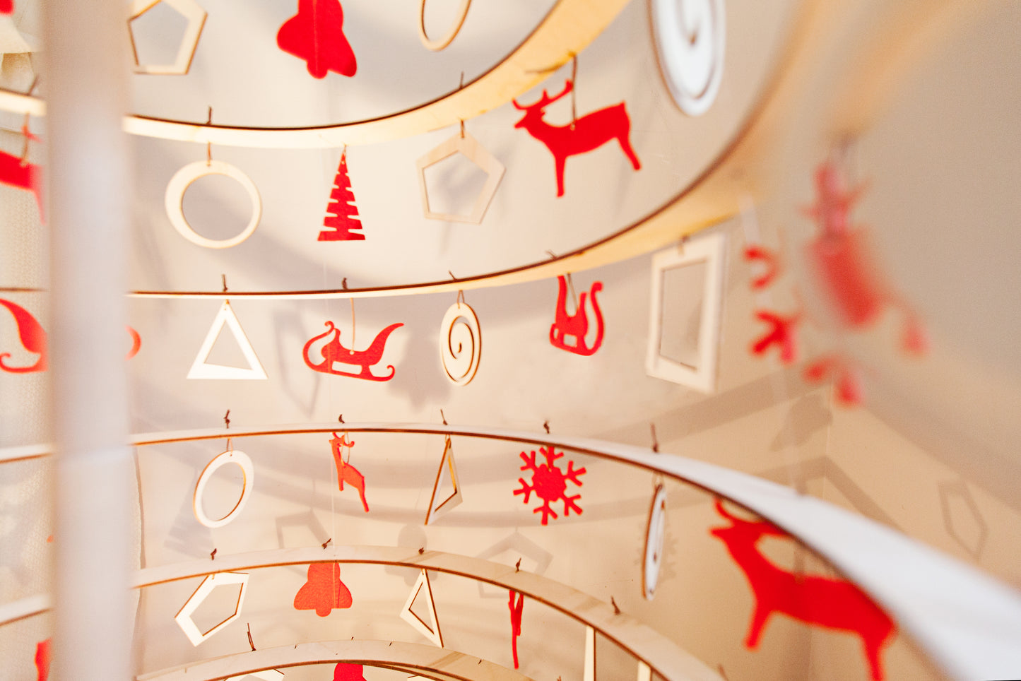 Felt decoration medium - Santa's Light Shop