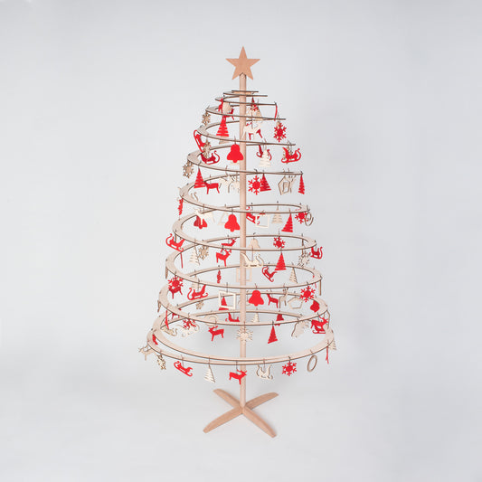 Großer ovaler Mischungsdekorationsset