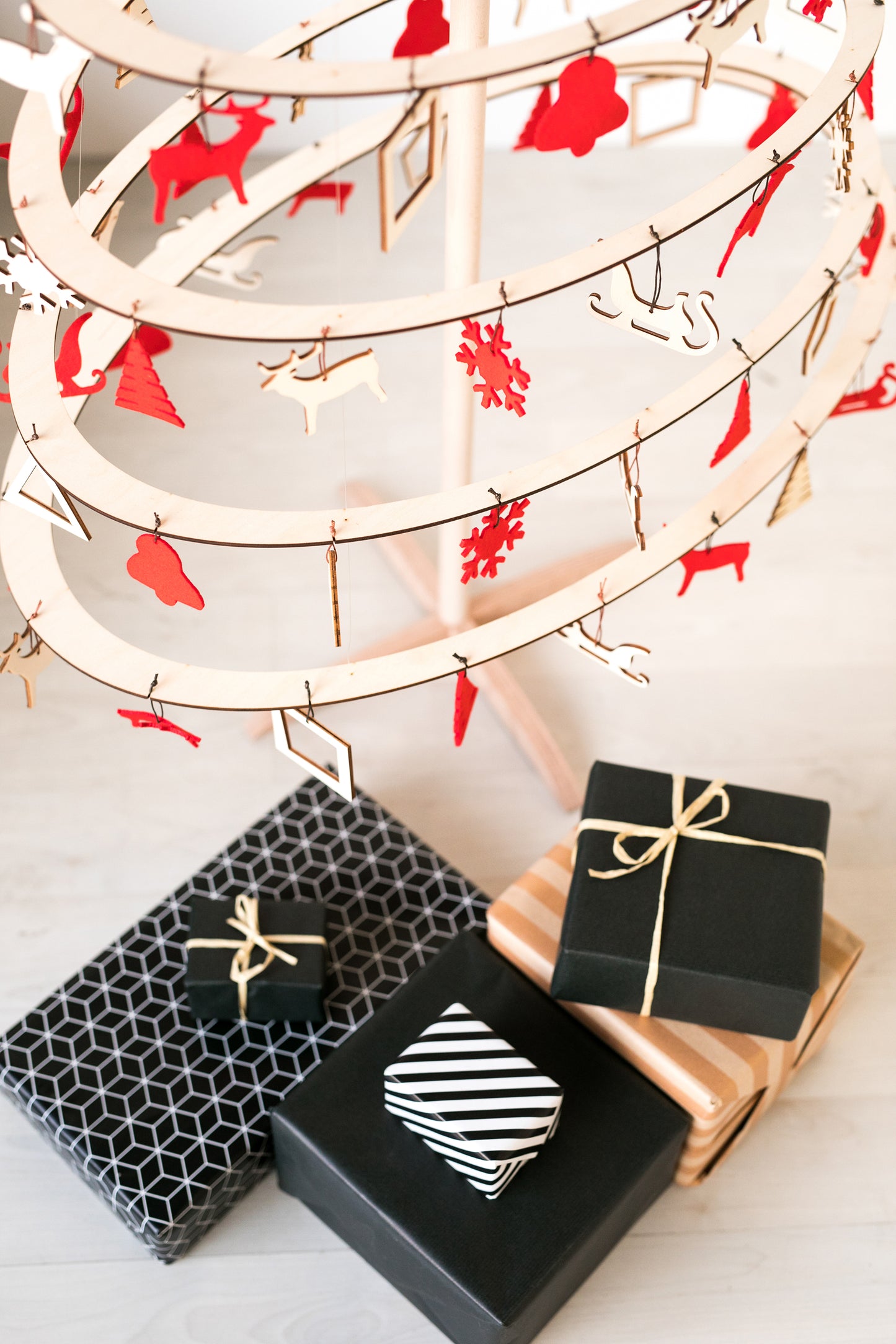 Großer ovaler Mischungsdekorationsset