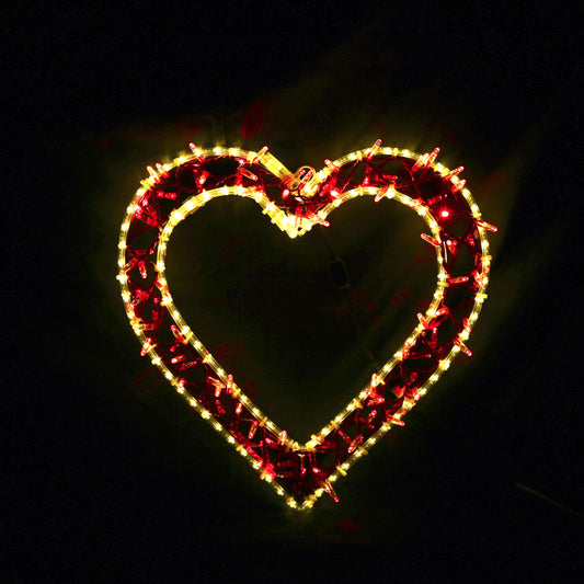 LED-Herz - Weihnachtslicht-Motiv