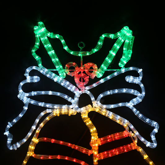 Bell - LED -Figur in vielen Farben - 55x65 cm