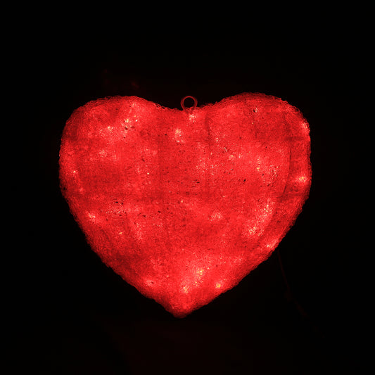 3D-LED-Herz - Weihnachtslicht-Motiv