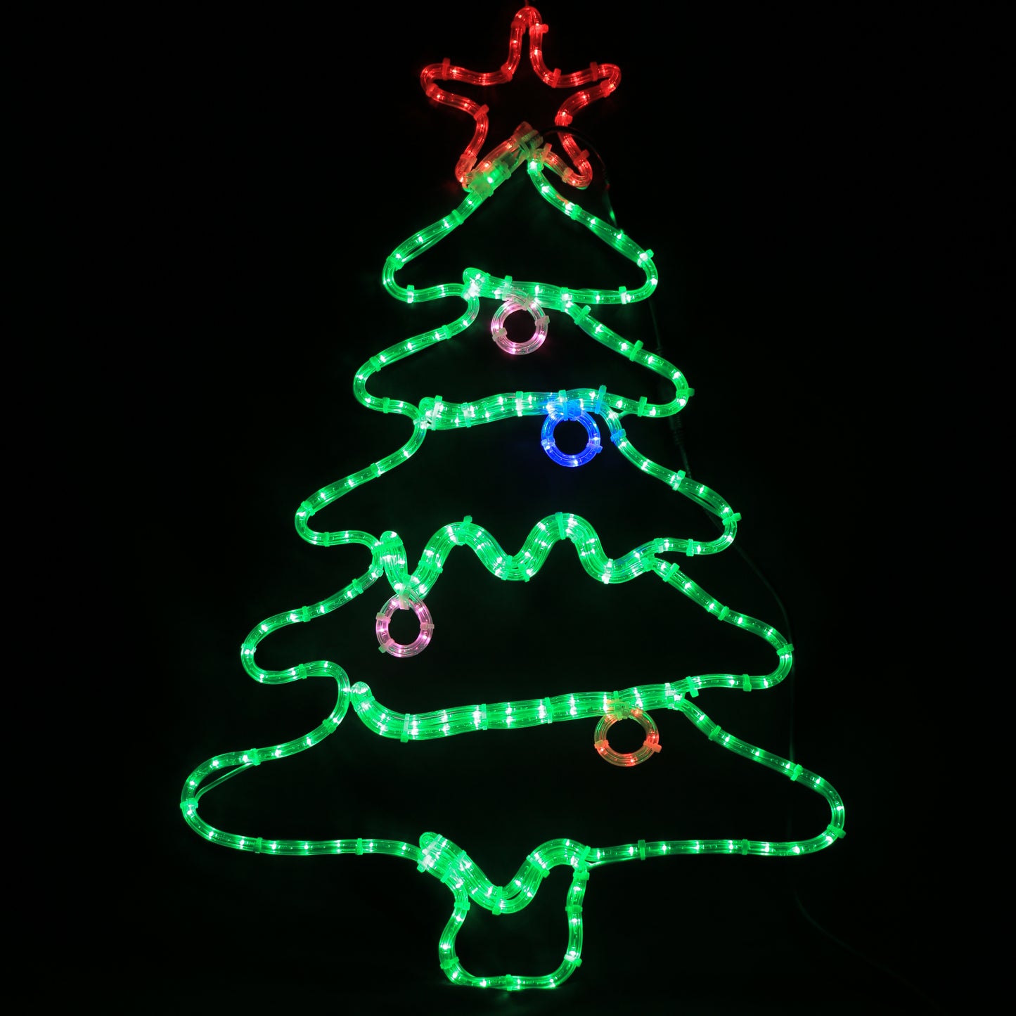 Weihnachtslicht – LED-Weihnachtsbaum – 57 x 90 cm