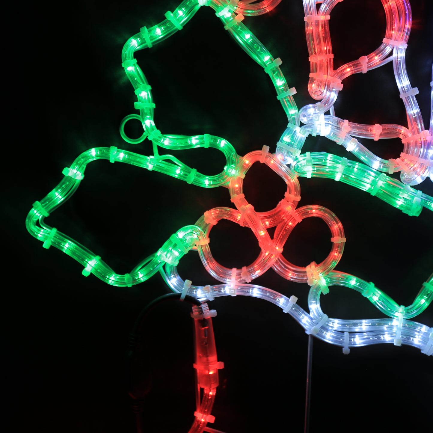 Christmas Stocking LED Motif 57x85 cm - Santa's Light Shop