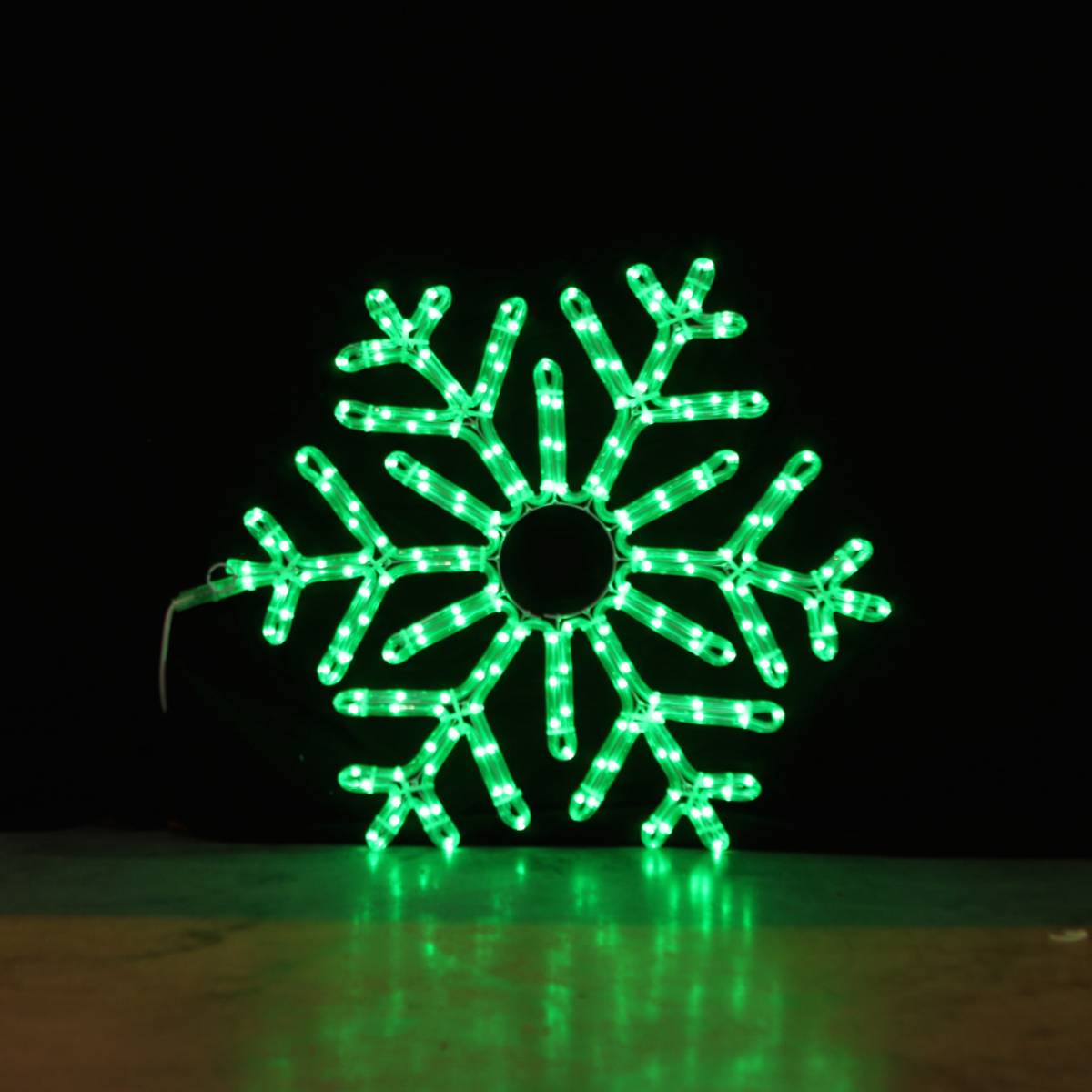 Christmas Snowflake 55x55cm With Remote Control And Smart LED - Santa's Light Shop