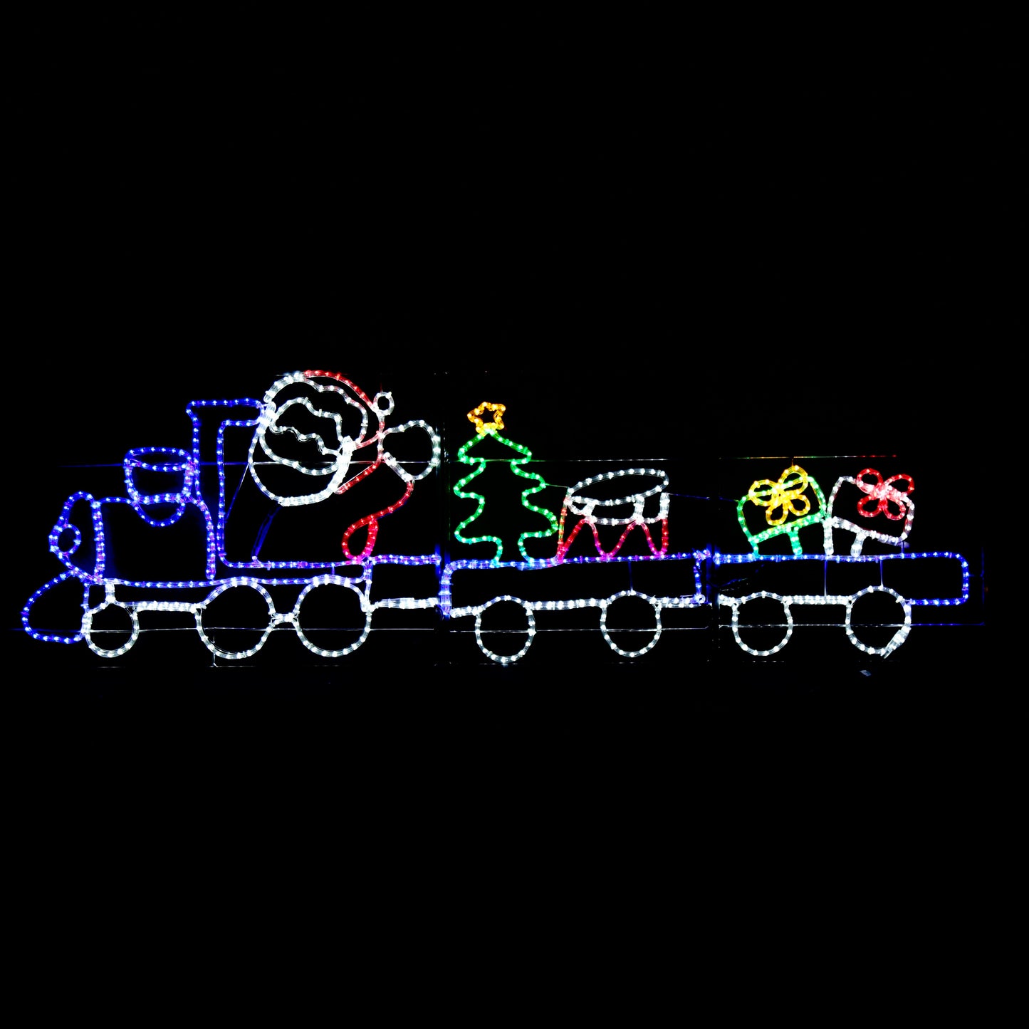 Santa's Train - Outdoor <tc>Weihnachtslichter</tc> - 78x258cm