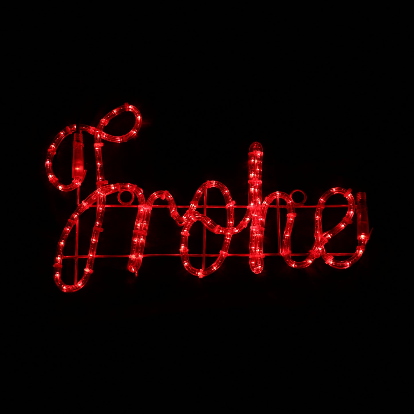 Frohe Weihnachen LED Motif sign