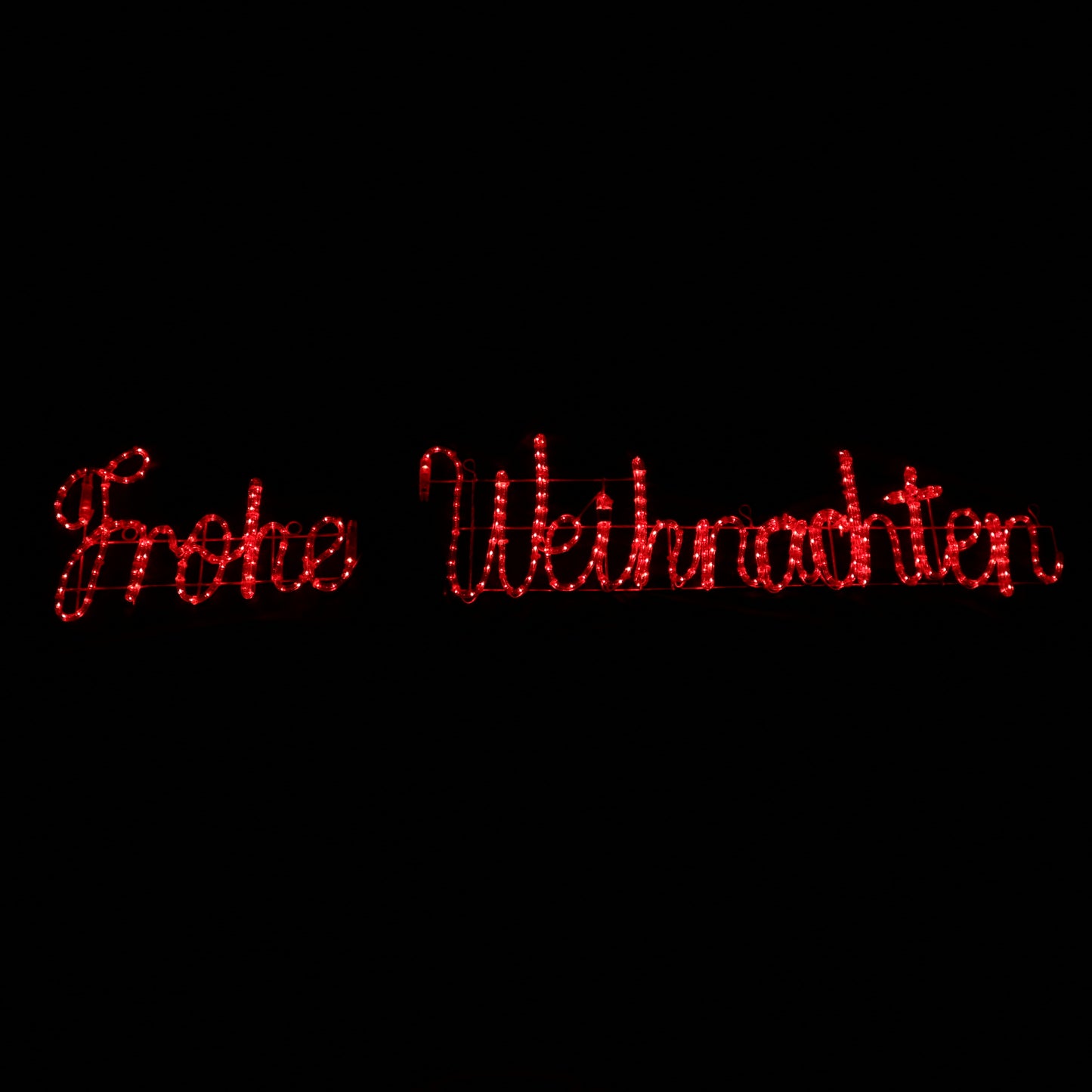 Frohe Weihnachen LED Motif sign