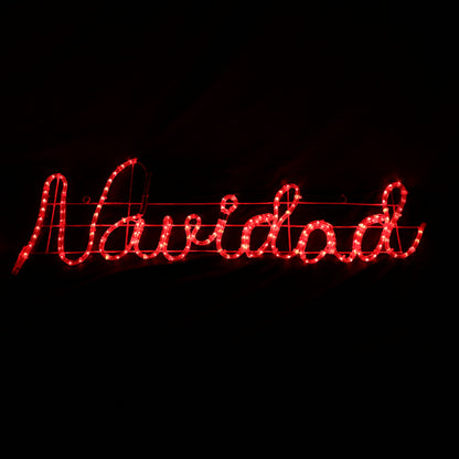 Feliz Navidad LED sign - 44x183cm