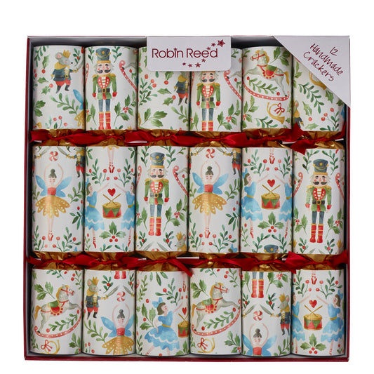 Weihnachtscracker - Nussknacker und Ballerina - 12 PCs