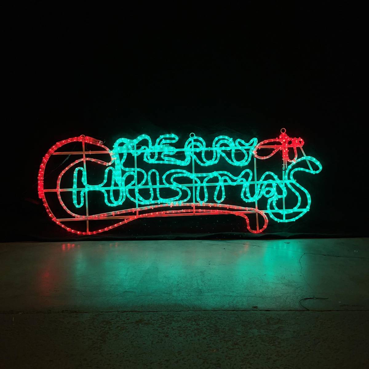 Merry Christmas LED sign - outdoor LED Christmas lights