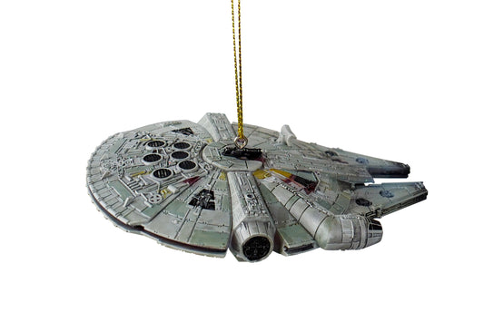 3D Millennium Falcon Christmas Ornaments