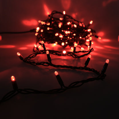 Red string light - 10 meter 100 LEDs - Red color