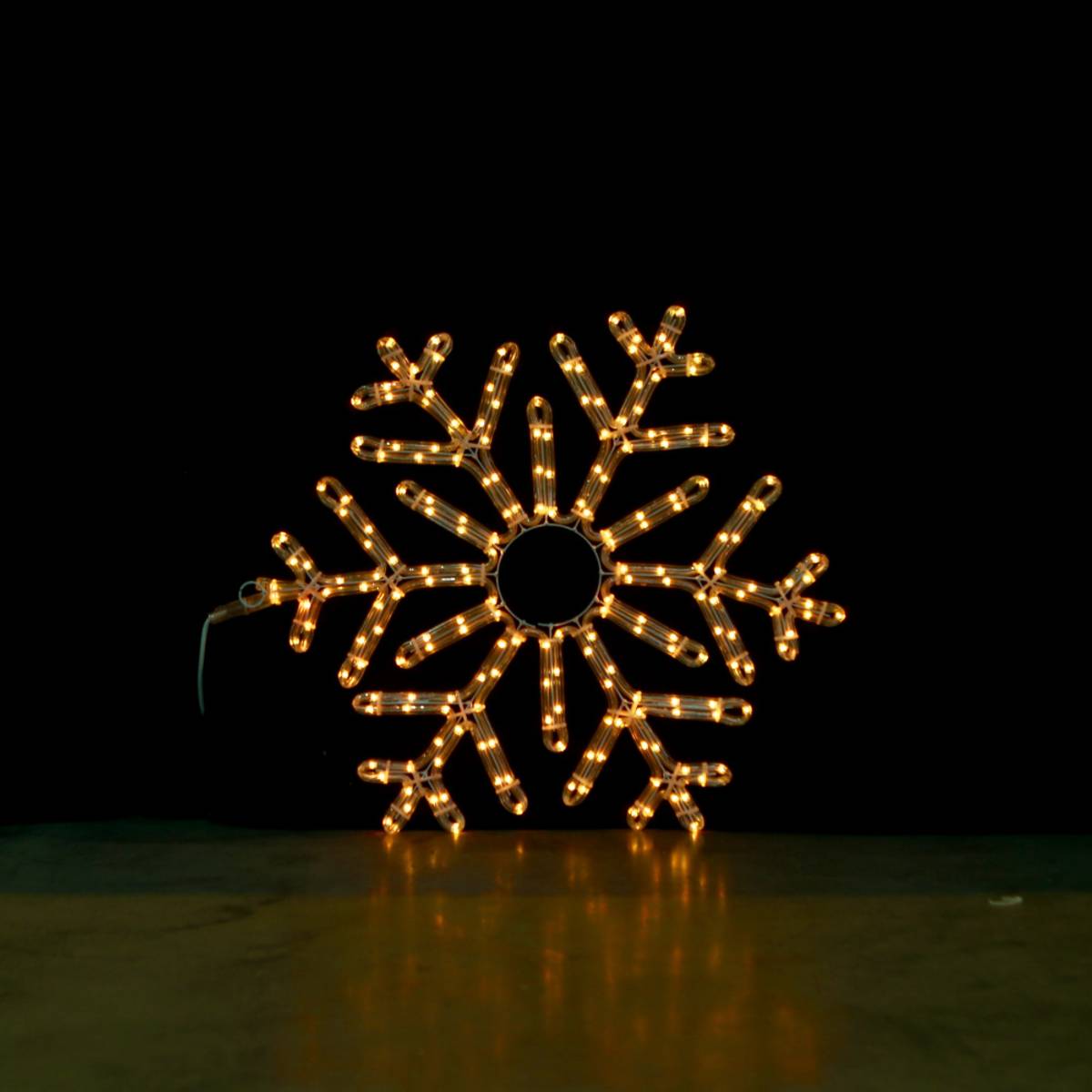 Christmas Snowflake 55x55cm With Remote Control And Smart LED